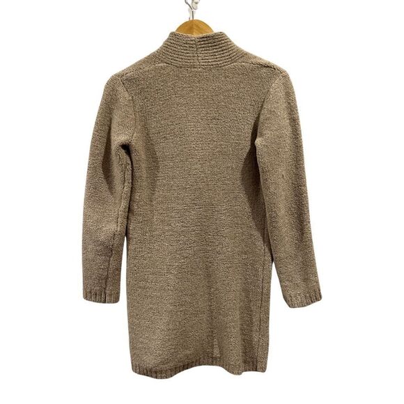 Cambridge Tan dry goods plush snap closure cardigan size Small - Picture 3 of 8